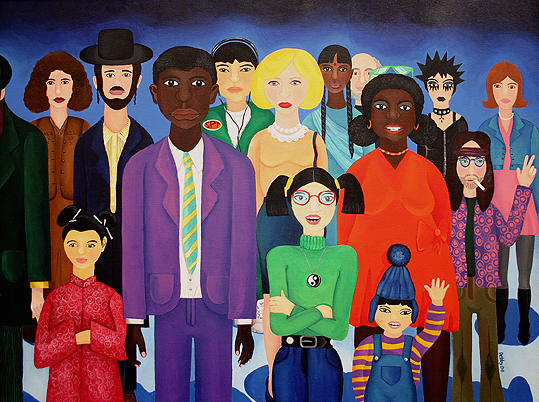 People all over the world