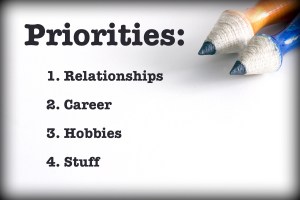 isolated blank business card.